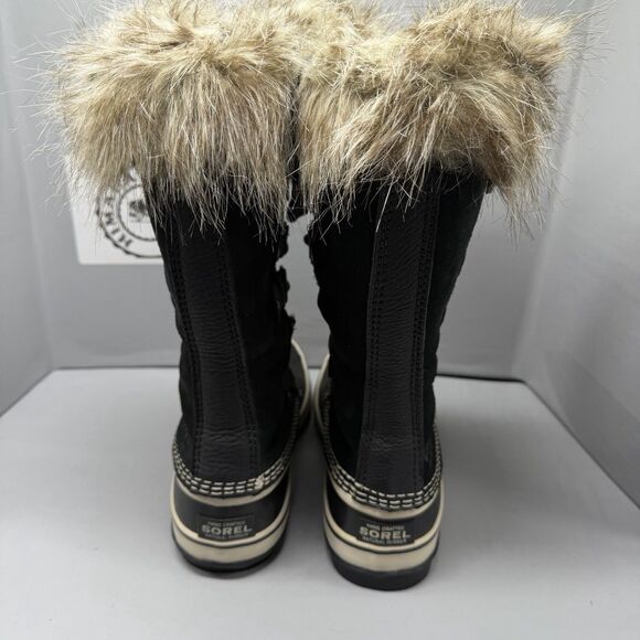 Sorel Women Joan Of Arctic Waterproof Boots Black, Quarry NL2429-010 Size 7 - Picture 7 of 12